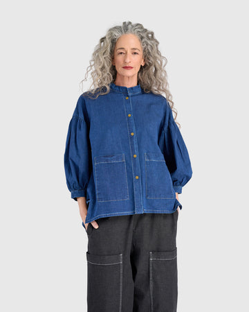 alembika-penelope-puff-top-denim image 7