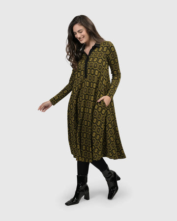 alembika-dynamite-shirt-dress-chartreuse-hemdkleid image 7