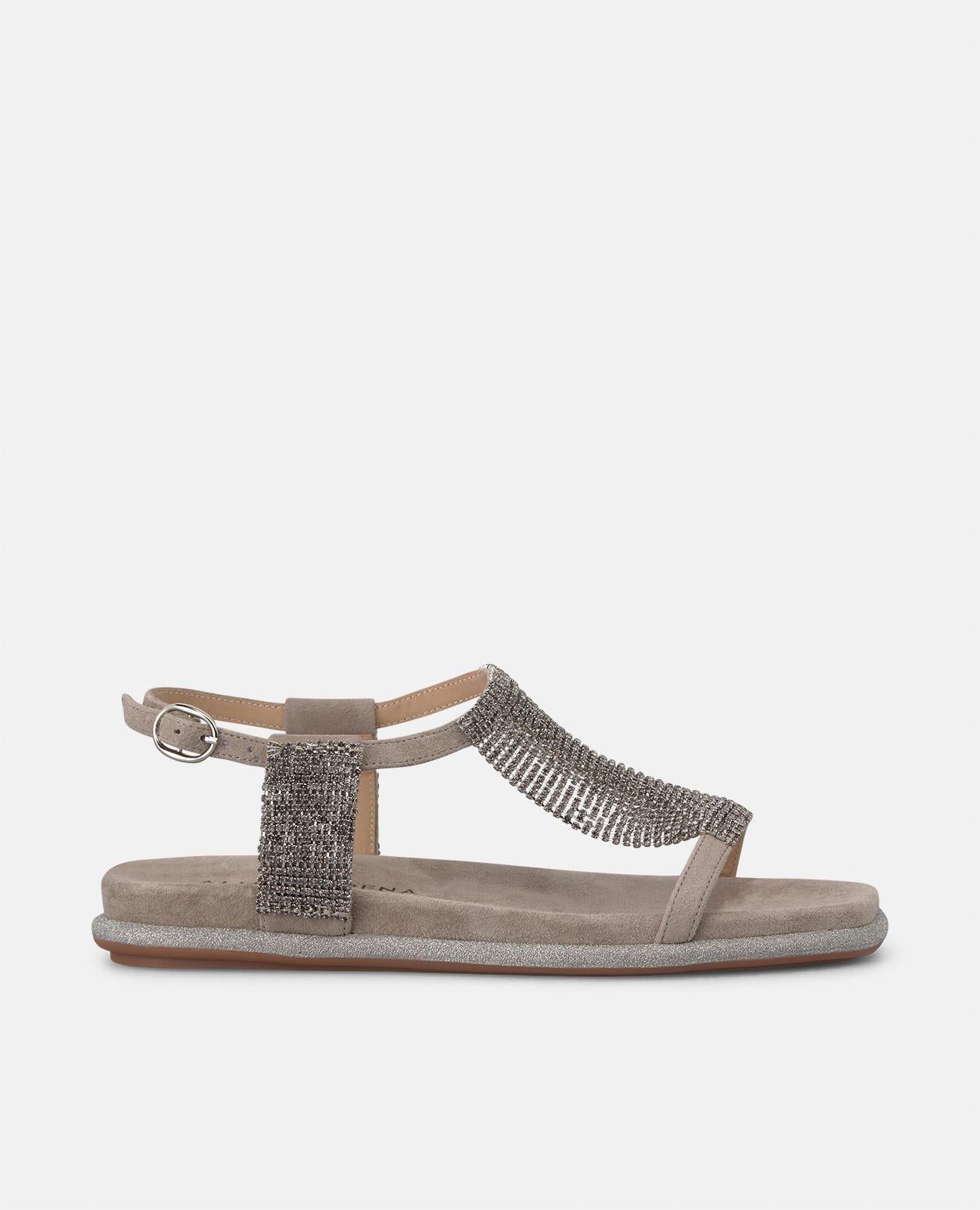 alma-en-pena-flat-sandal-with-rhinestones-flache-netz-sandale-grau image 1