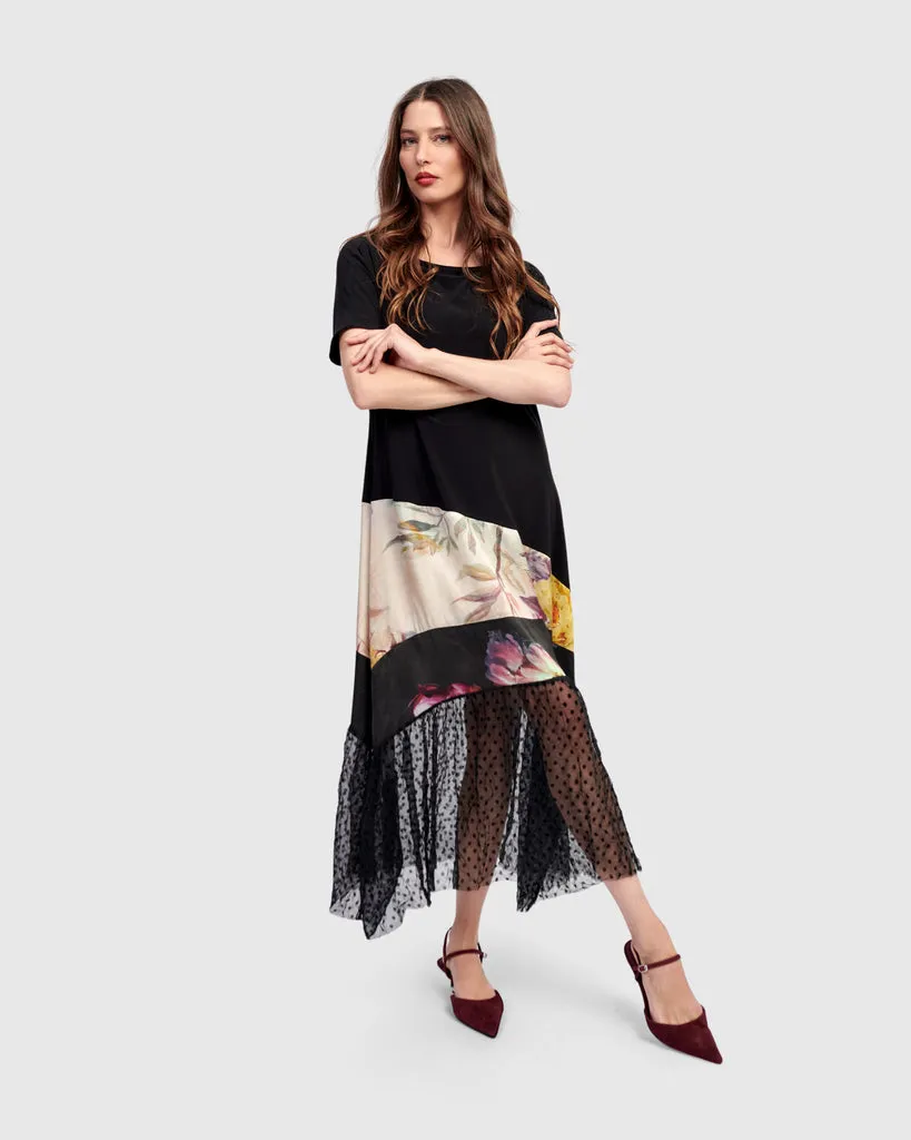alembika-tina-t-shirt-dress-mix-midi-a-linie-kleid image 1