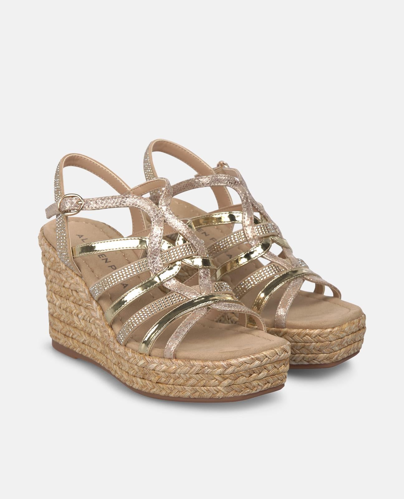 alma-en-pena-espadrille-keil-sandalen-9-8-cm-arena-eckig image 2