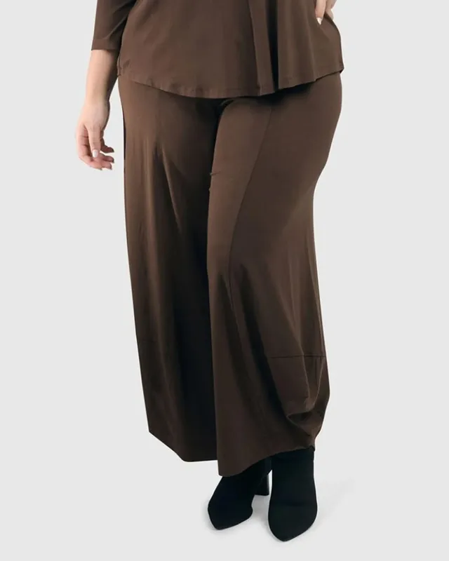 alembika-essential-punto-pants-coffee image 1