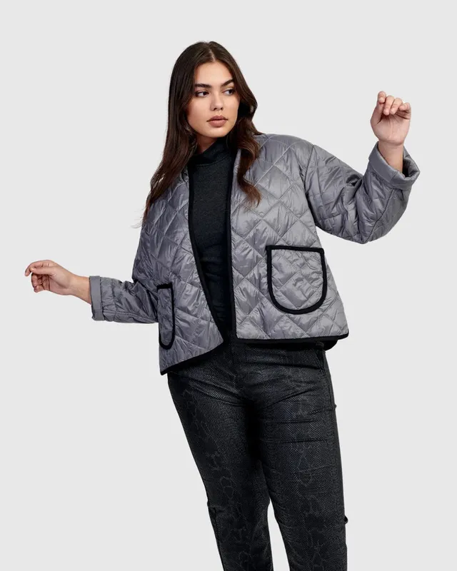 alembika-urban-stardust-puffer-jacke-damen-silber image 1