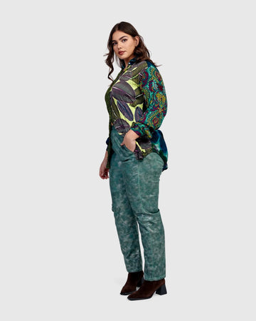 alembika-iconic-stretch-jeans-sea-green image 4