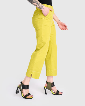 alembika-twill-bahama-easy-pants-marker-cropped-hose-baumwolle image 4