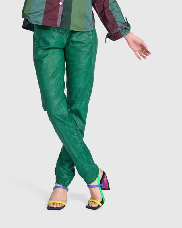 alembika-hydra-iconic-stretch-jeans-damen-jeans-in-emerald image 1