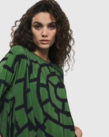 alembika-hypnotic-swing-tunika-top-clover image 3