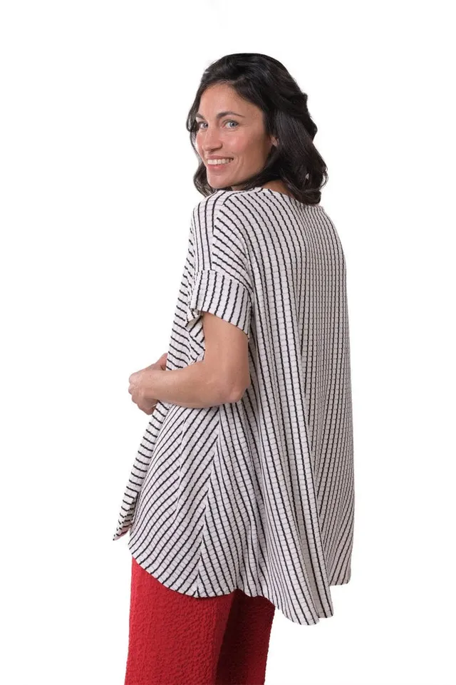 alembika-reva-rib-stripe-top-trapeze-st370s image 1