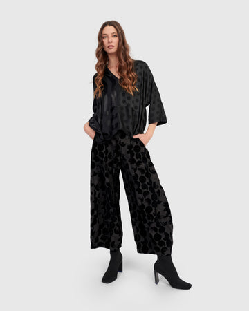 alembika-fatima-draped-top-damen-shirt-schwarz image 3