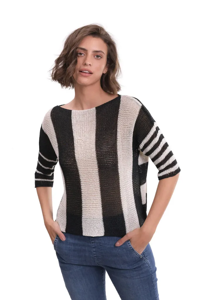 alembika-luxe-reversible-sweater-cream-wendepullover image 1