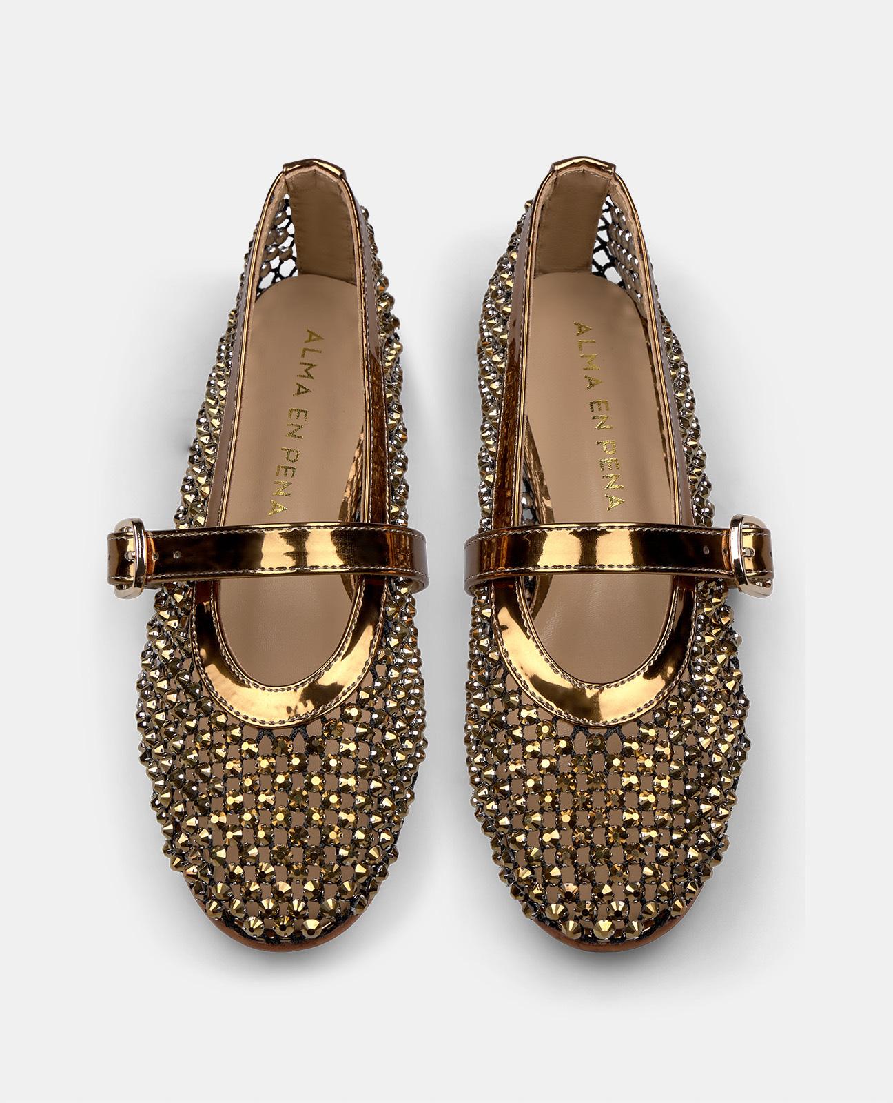 alma-en-pena-ballerina-netz-mit-strass-bronze-0-5-cm image 4