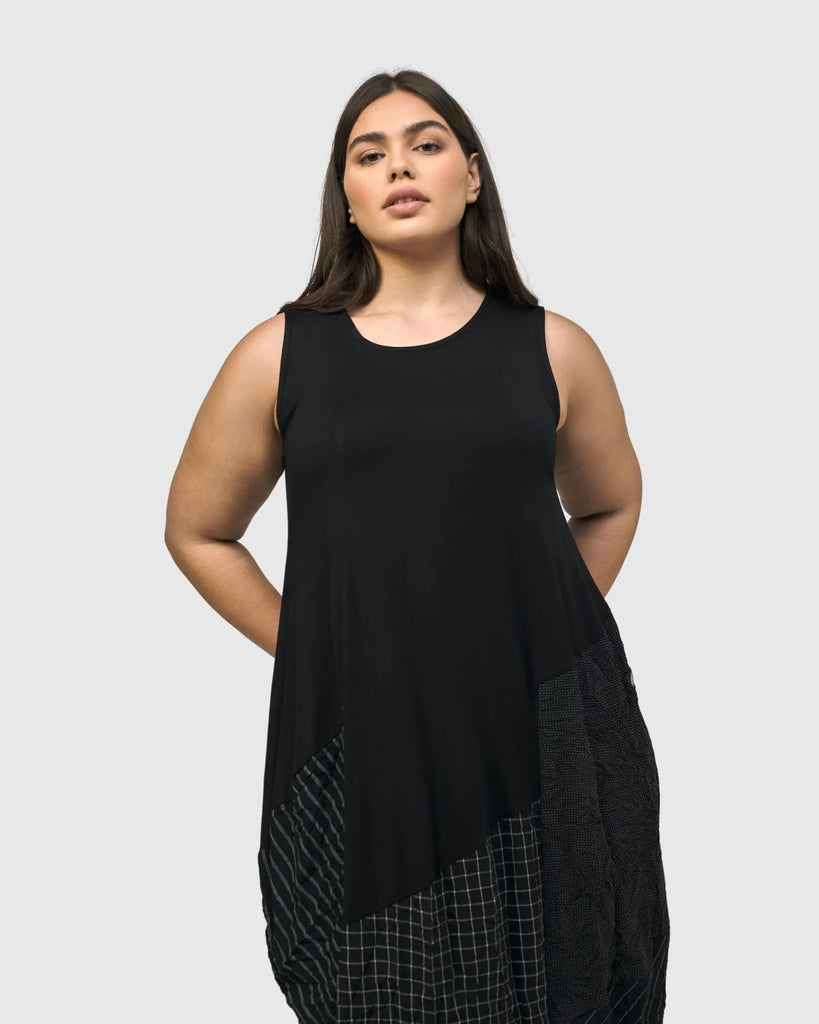 alembika-hestia-rmelloses-cocoon-kleid-sd520m-mix image 1