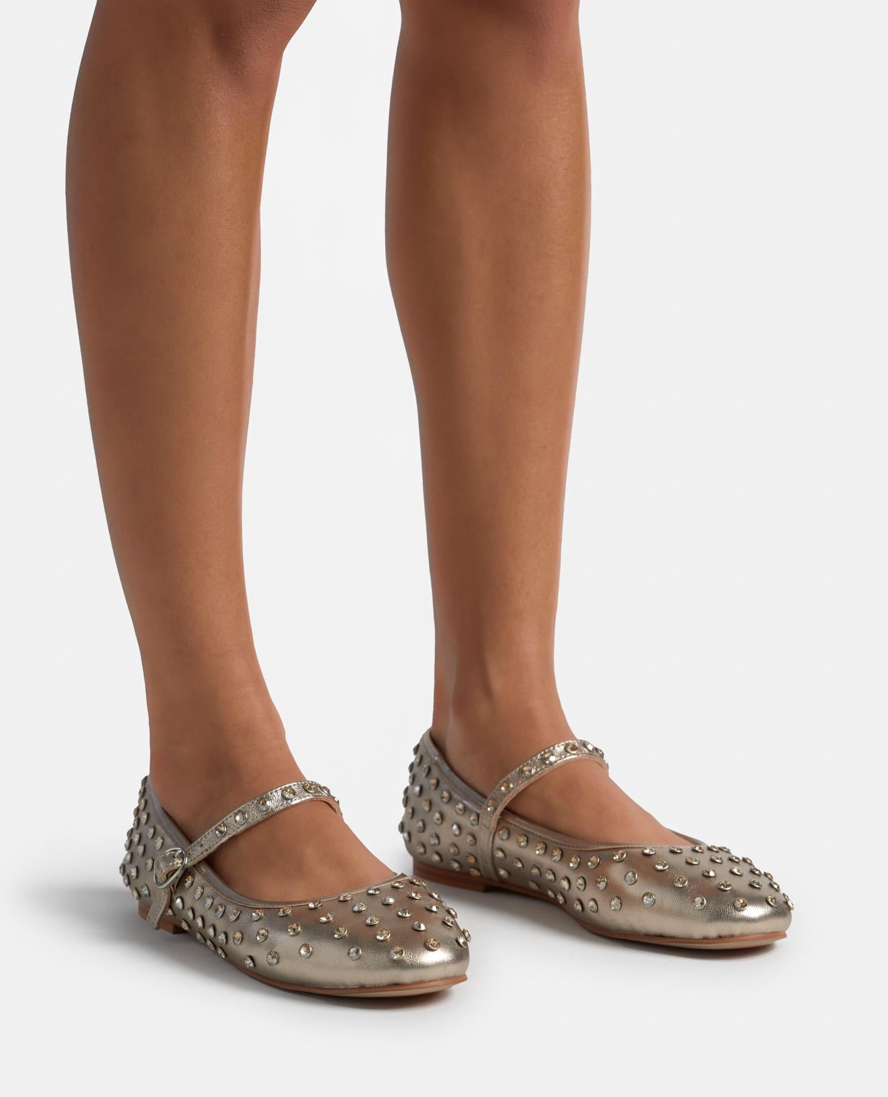 alma-en-pena-ballerina-studs-damen-ballerina-bronze-0-5-cm image 6