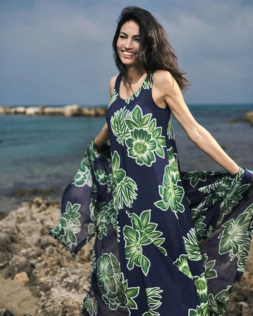 alembika-aloha-maxikleid-7sd150r-royal-green-rmellos image 7