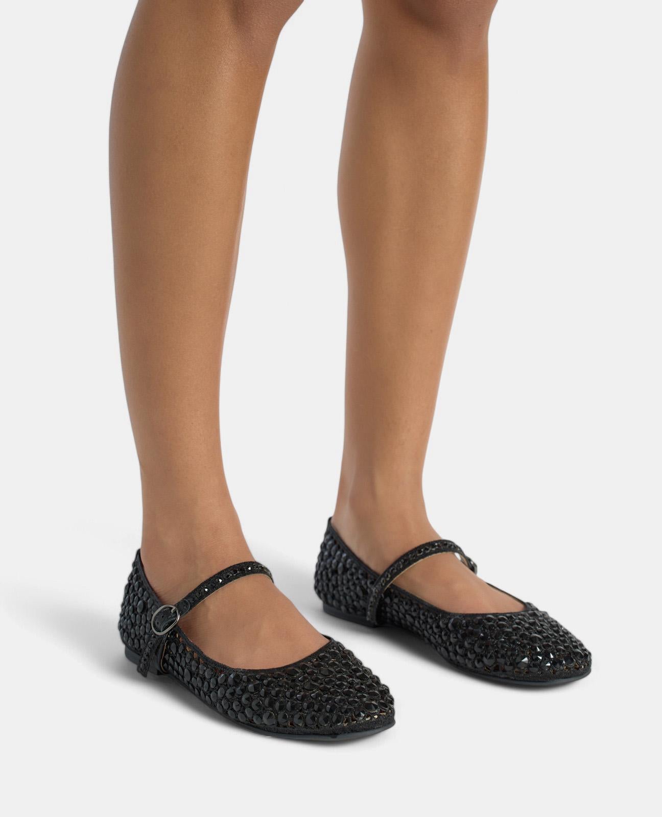 alma-en-pena-ballerina-schwarz-mit-strass-0-5-cm image 6