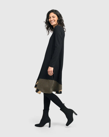 alembika-nora-relaxed-kleid-mix-jacquard-kleid image 4