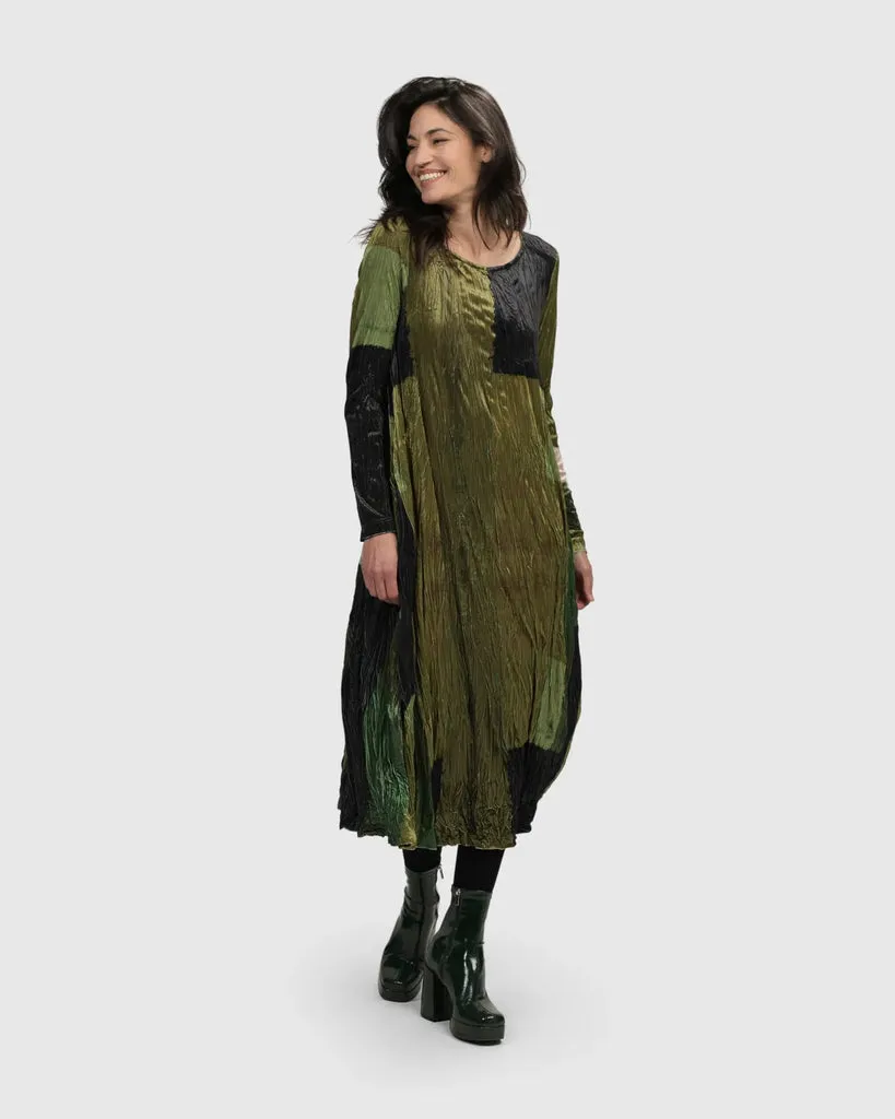 alembika-al-fresco-maxi-dress-olive-damen-maxikleid image 1