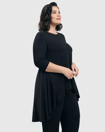 alembika-essential-swing-tunic-top-black-damen-tunika image 3