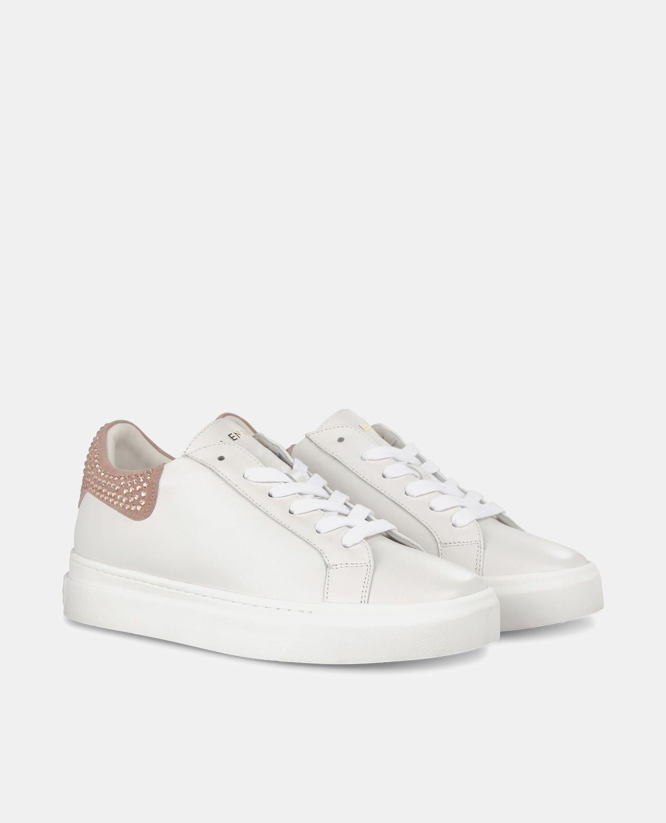 alma-en-pena-alfa-52674-sneaker-mit-strassdetail-in-rosa-leder-plateau-3-8-cm image 2