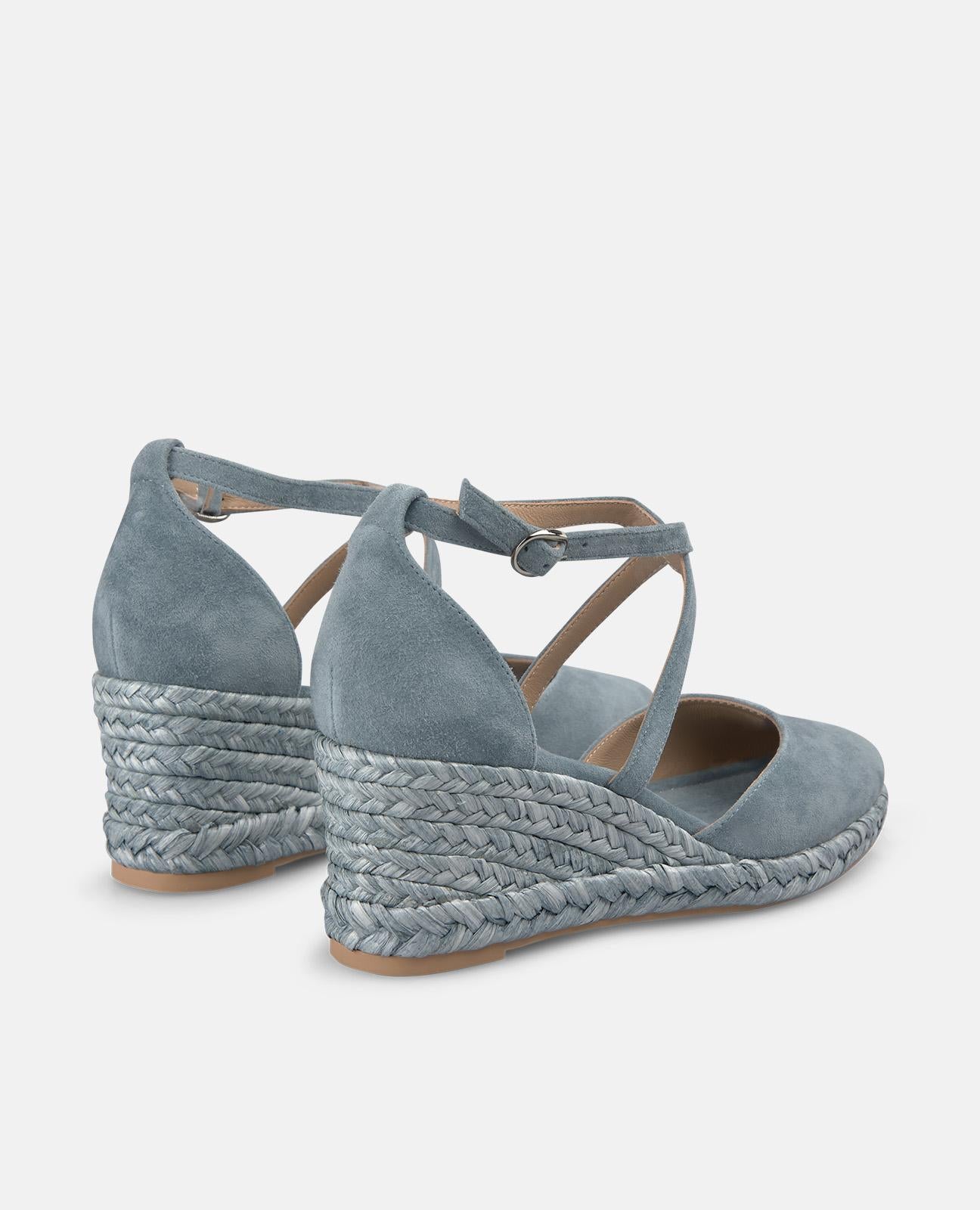 alma-en-pena-esparto-keilschuh-blau-keilsandalette-6-5-cm-mit-kn-chelriemen image 3