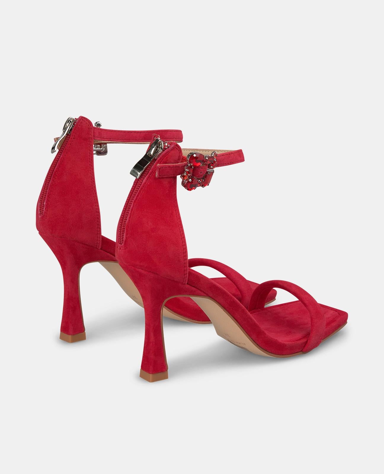 alma-en-pena-high-heel-sandale-rot-schmuckschnalle-9-cm image 3