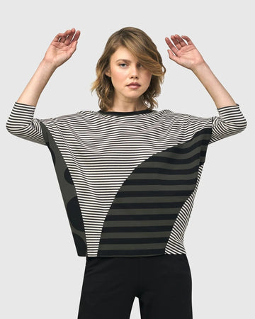 alembika-urban-twister-top-stripes-pullover-oberteil image 7
