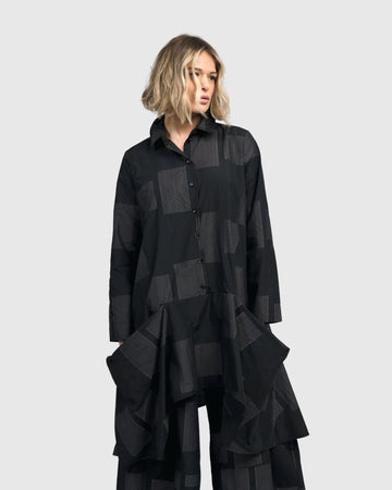 alembika-urban-paradox-oversized-shirt-squares-ut454s image 2