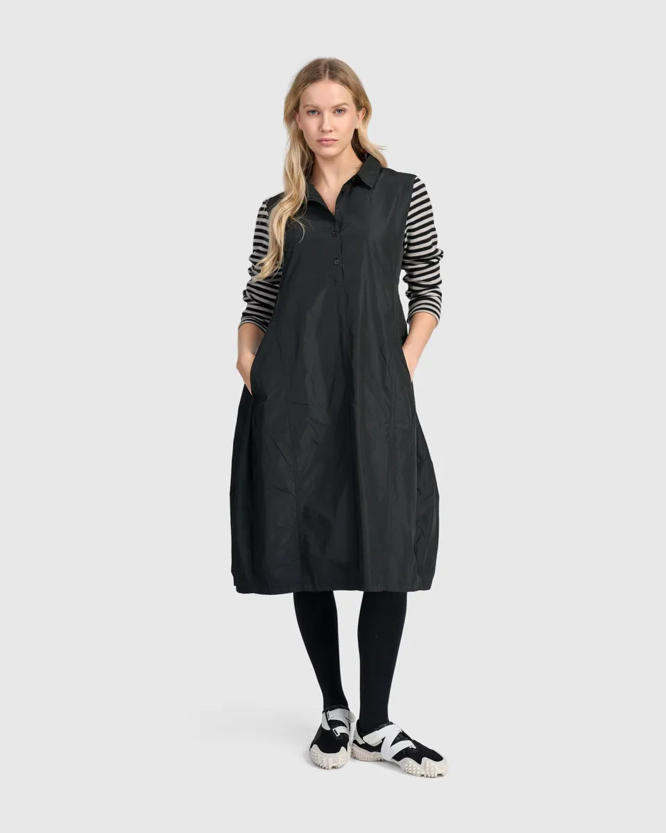 alembika-urban-mercer-shirtkleid-black-mix image 1