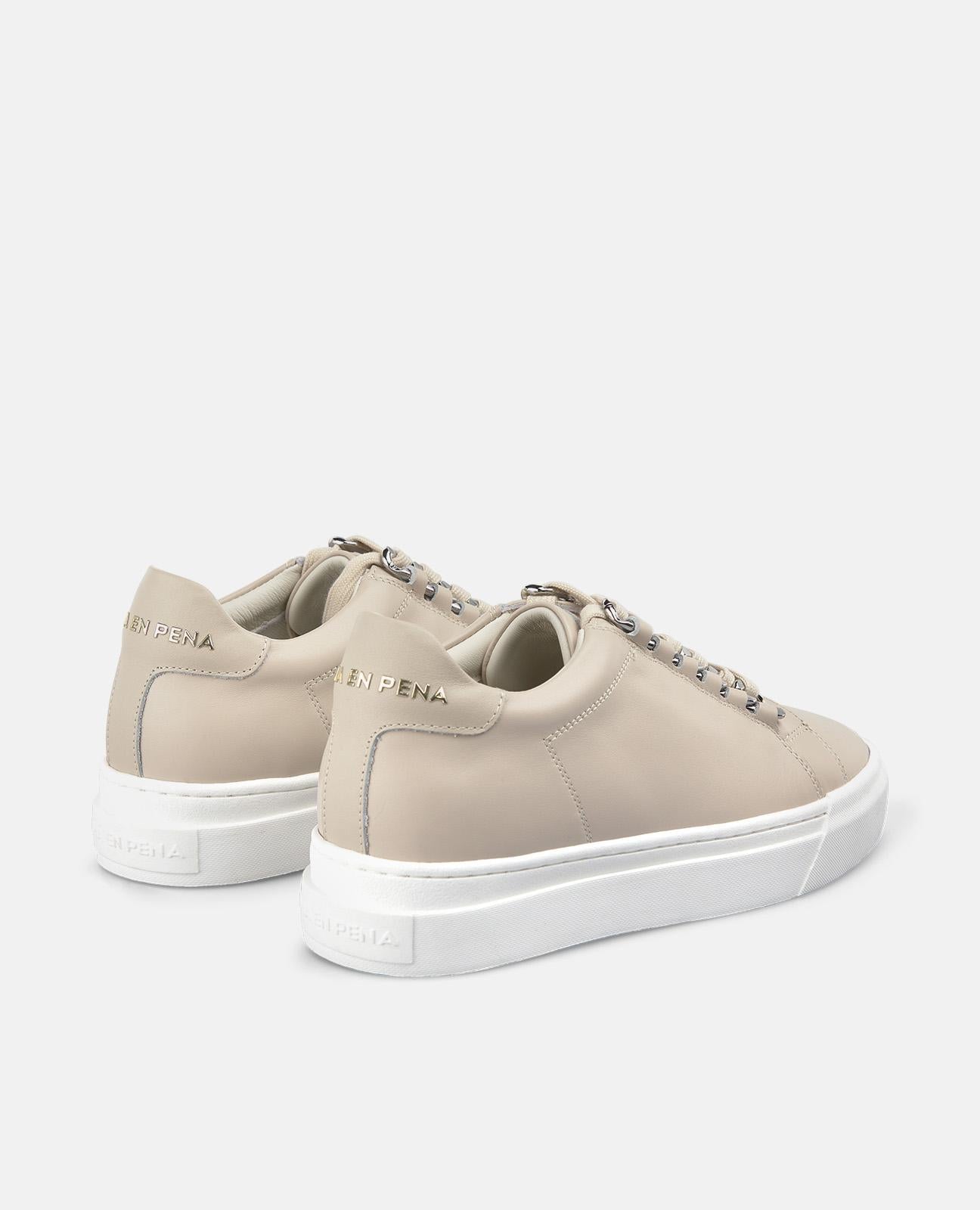 alma-en-pena-sneaker-nappa-leder-wei-plateausohle-3-5-cm image 3