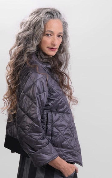 alembika-ether-rib-trim-jacke-grau image 4