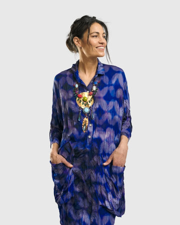 alembika-moonbeam-midi-kleid-damen-royalblau image 3