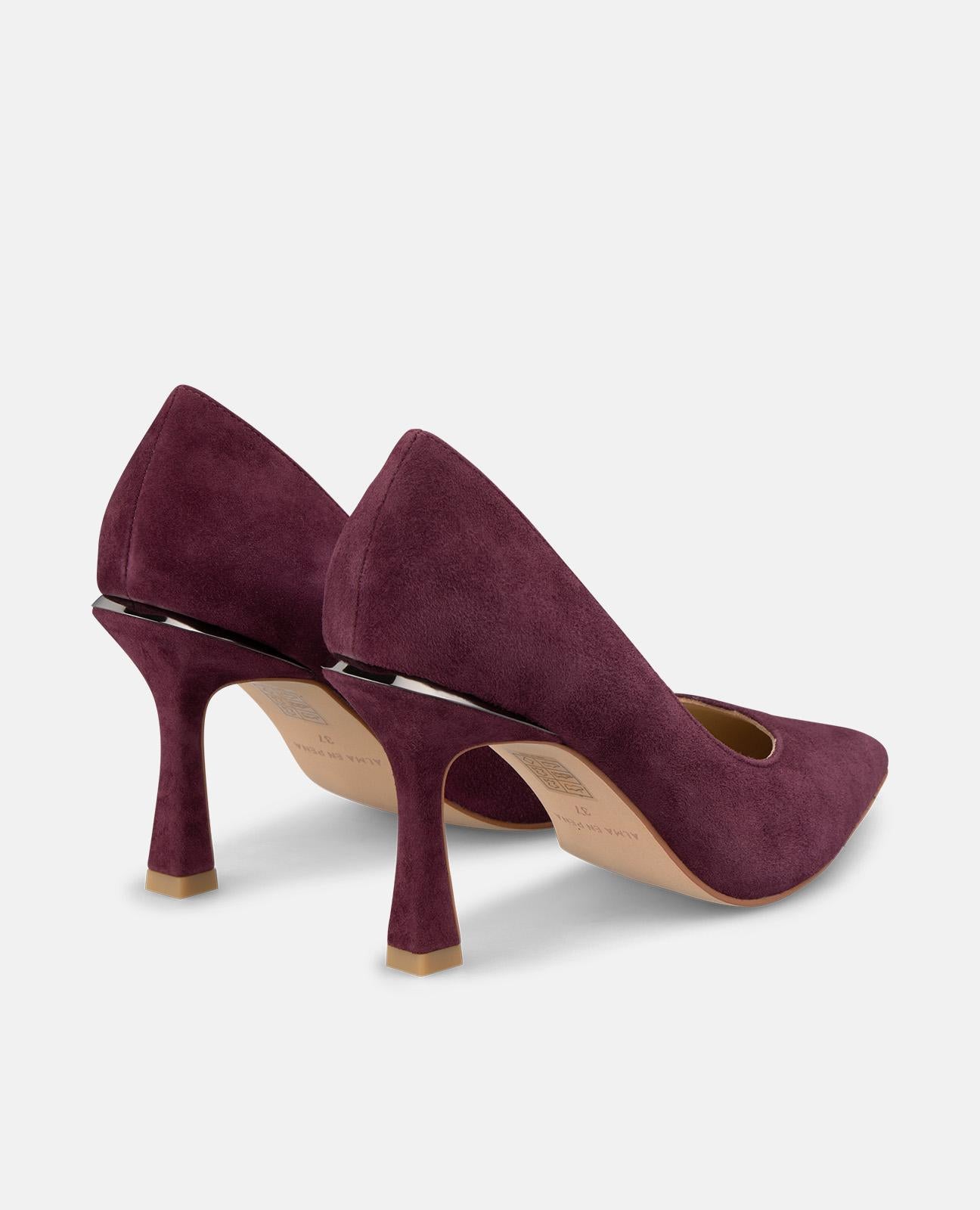 alma-en-pena-spitzer-stiletto-pump-9-cm-bordeaux image 3