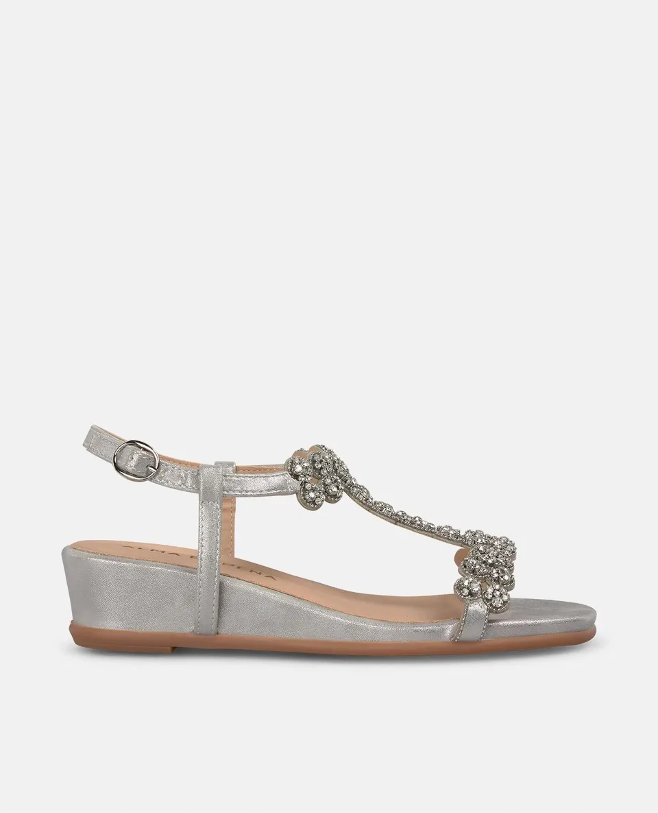alma-en-pena-wedge-keilsandale-silber-schmuck-keil-4-5-cm image 1
