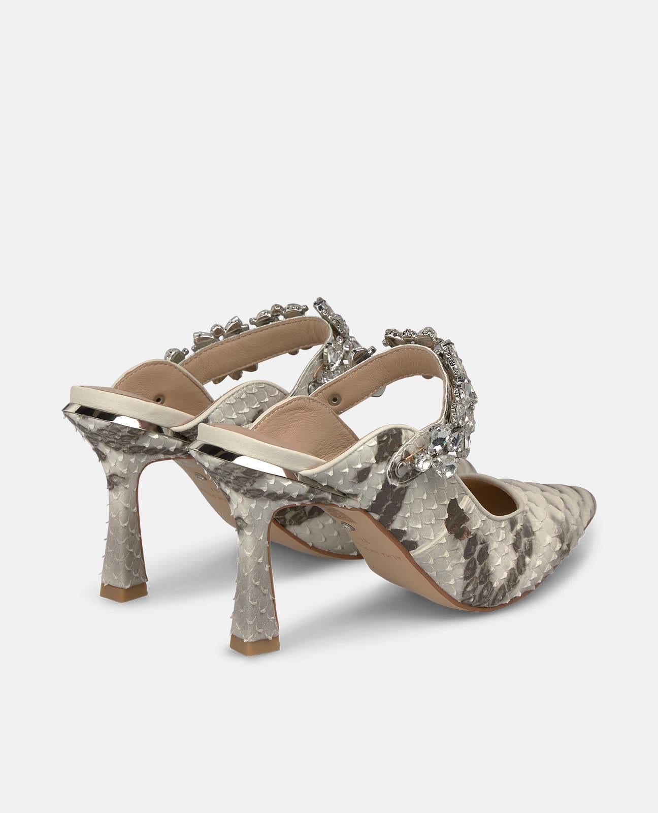 alma-en-pena-lack-slingback-pumps-wei-spitze-kappe-8-cm-absatz image 3