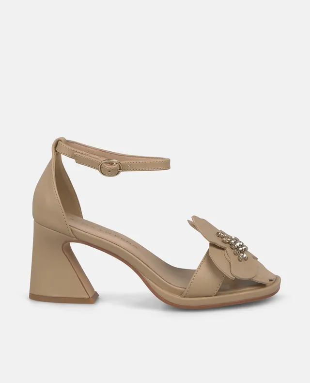 alma-en-pena-riemchen-sandale-nappa-arena-blume-8-5-cm-keilabsatz image 1