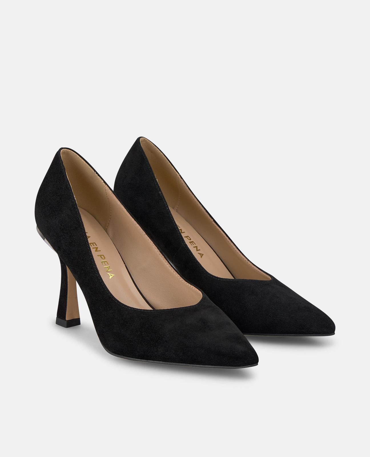 alma-en-pena-pointed-toe-stiletto-pumps-schwarz-9-cm-absatz image 2