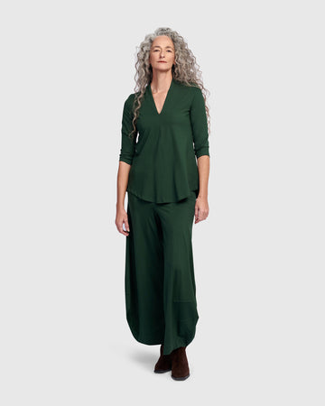 alembika-essential-v-neck-top-jungle-3-4-arm image 4