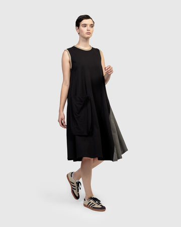 alembika-urban-sedona-swing-dress-mix-midikleid image 6