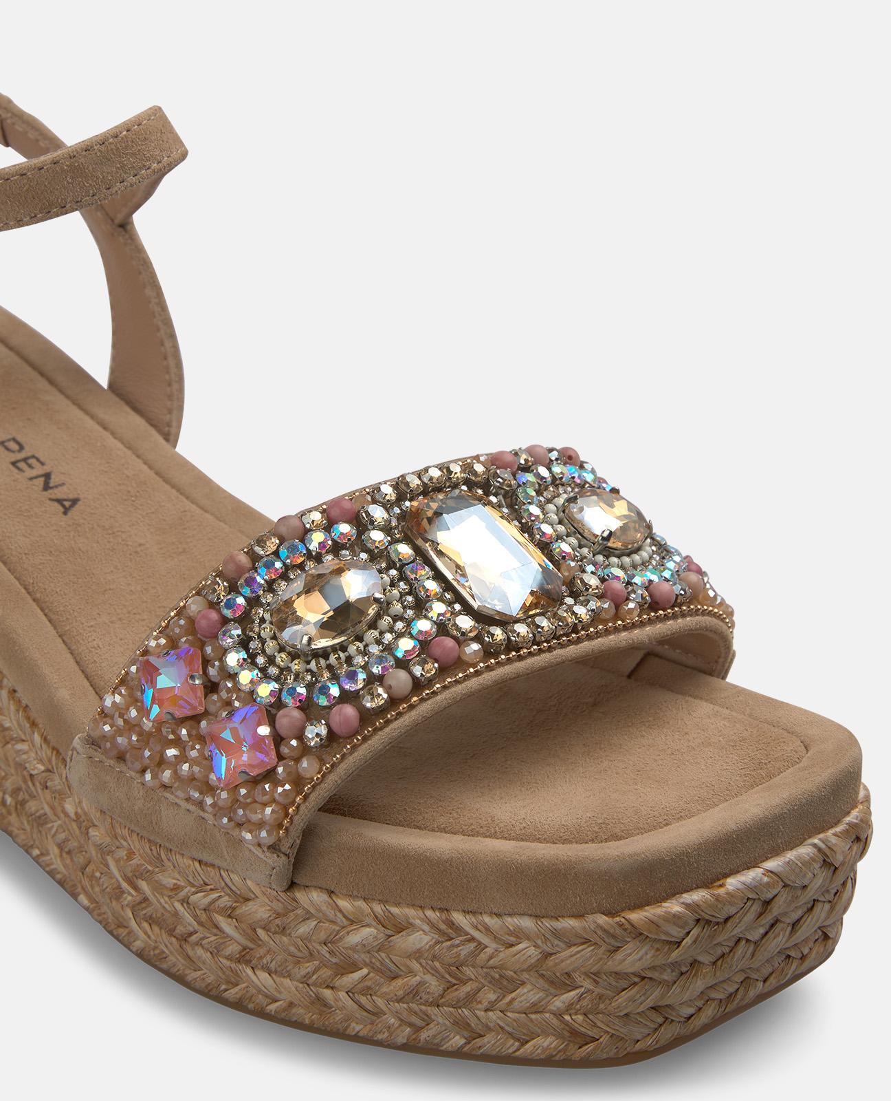 alma-en-pena-esparto-keilsandalen-arena-mit-strass-riemen-7-5-cm-keil image 4