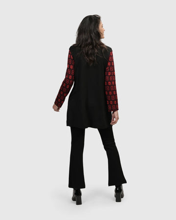 alembika-dynamite-days-button-down-tunika-rot image 3
