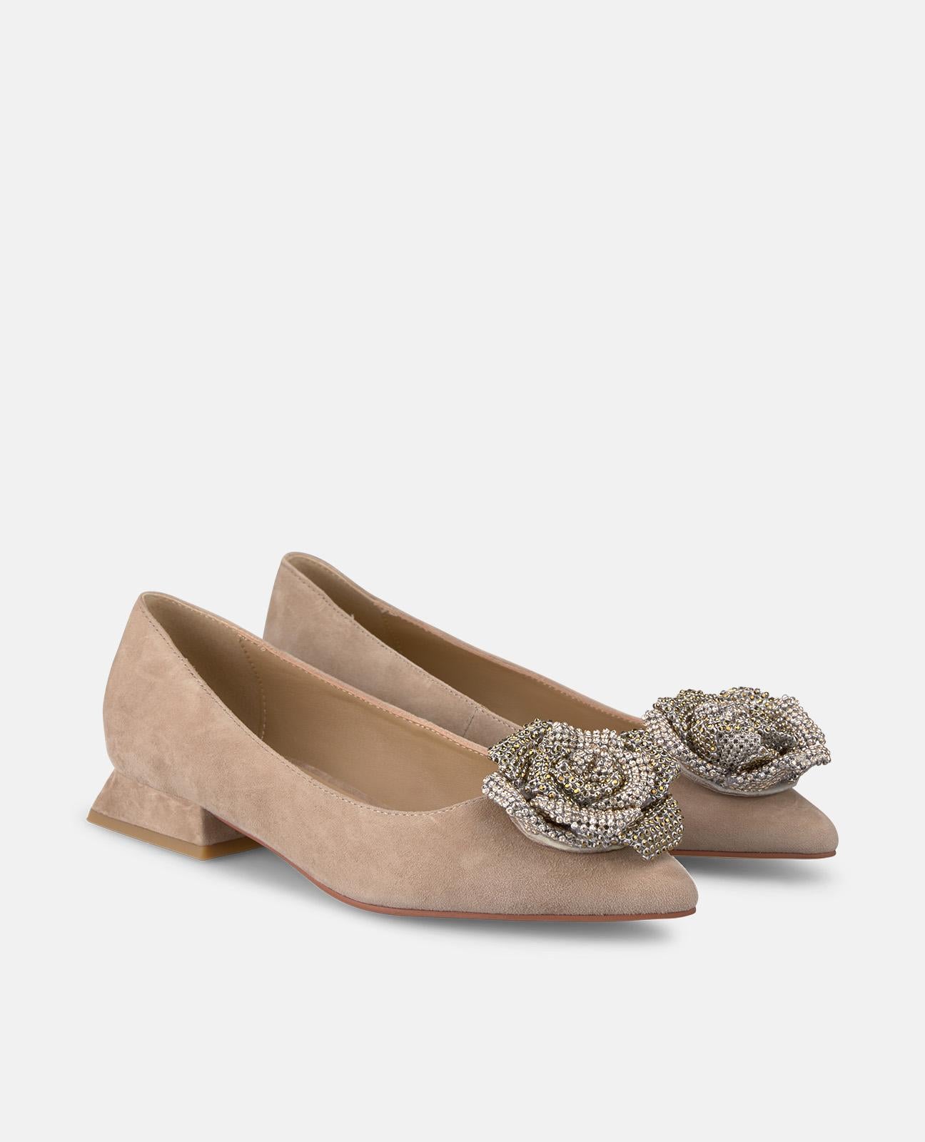 alma-en-pena-sharp-shoe-flower-ballerina-2-cm-vison image 2