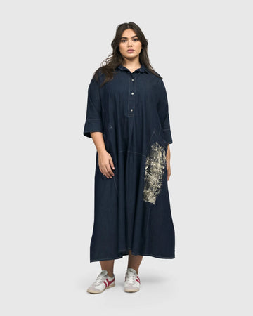 alembika-tacoma-trapeze-kleid-denim image 7