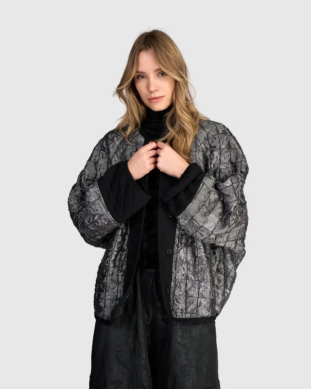 alembika-vega-raglan-jacke-silber image 1