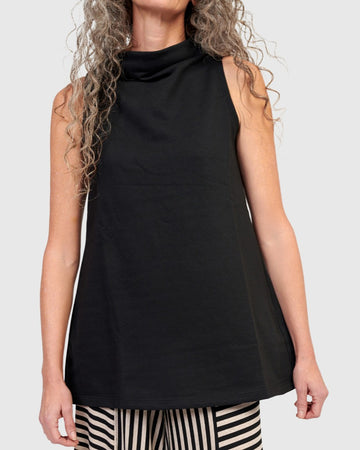 alembika-essential-soft-bistro-top-schwarz-rmelloses-tunika-top image 5