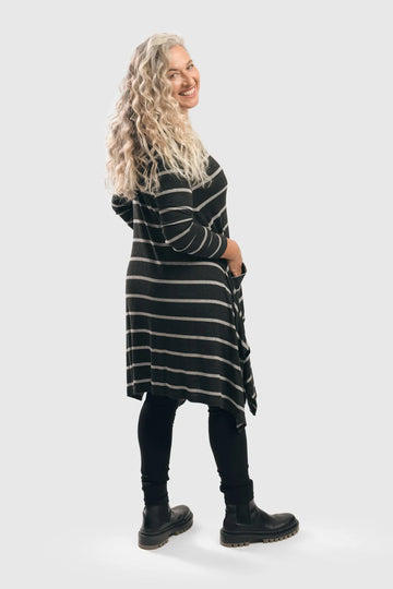 alembika-linear-tunic-top-stricktunika-grau-wei image 2