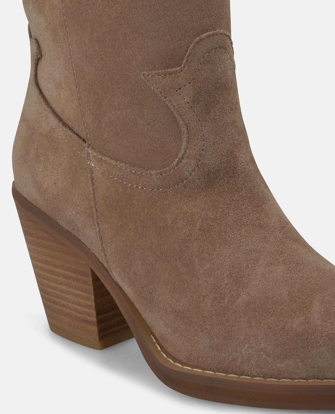 alma-en-pena-cowboy-boots-wildleder-mink-7-cm-blockabsatz image 4