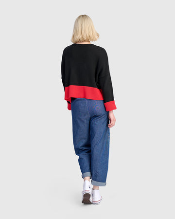 alembika-vista-block-pullover-rot image 6