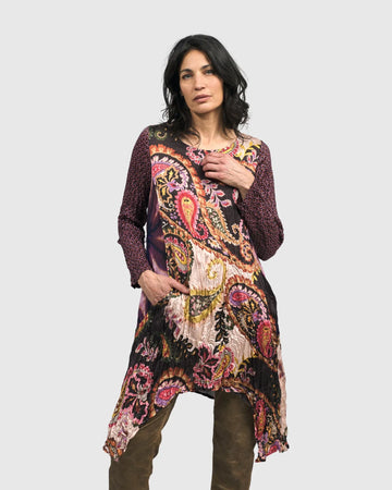 alembika-jupiter-tunic-top-paisley-crinkle-tunika-mit-tasche image 2