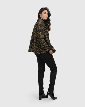 alembika-divine-swing-jacket-ochre-cropped-blazerjacke image 8