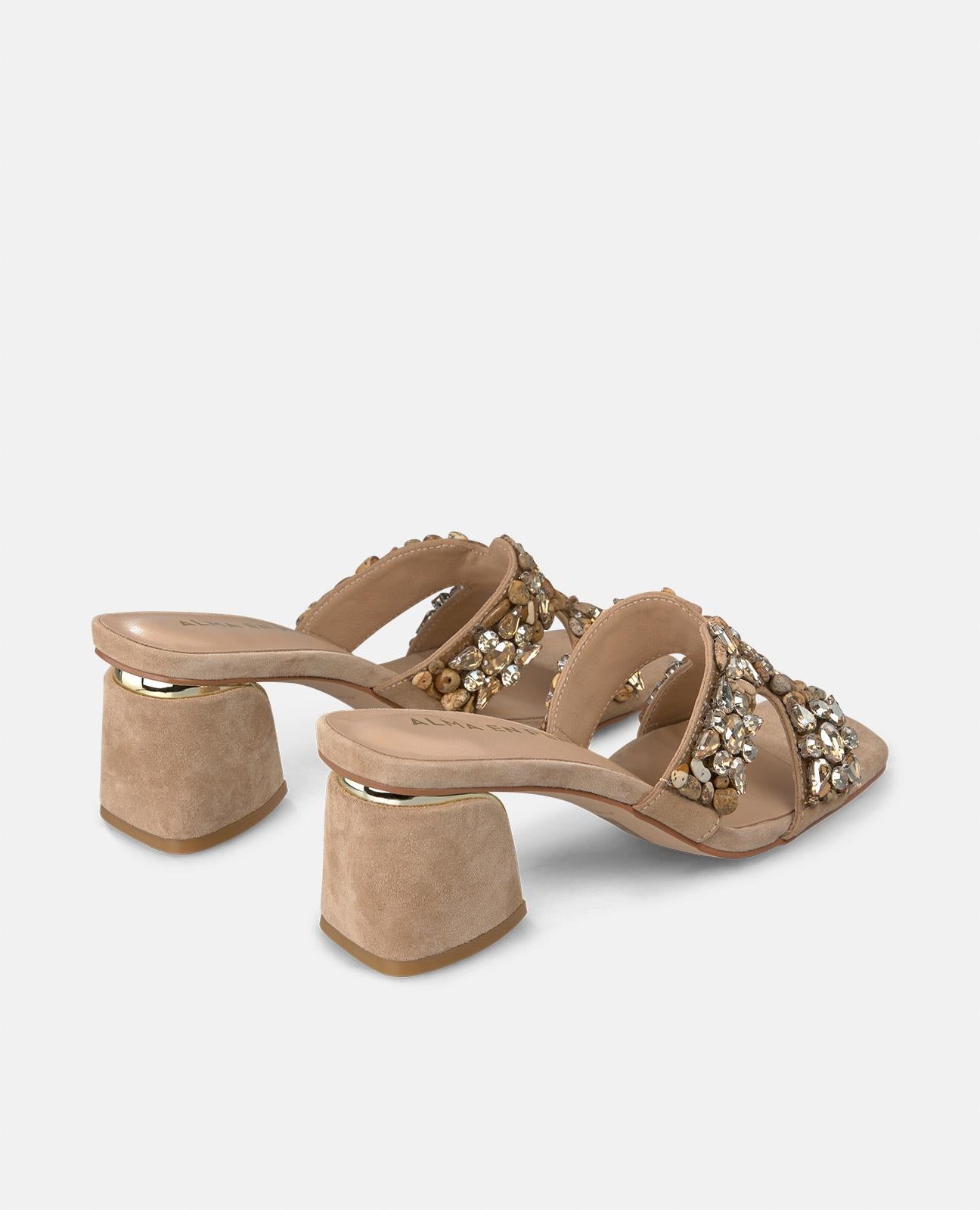 alma-en-pena-mule-mit-absatz-6-cm-arena-mit-strass-riemen image 3